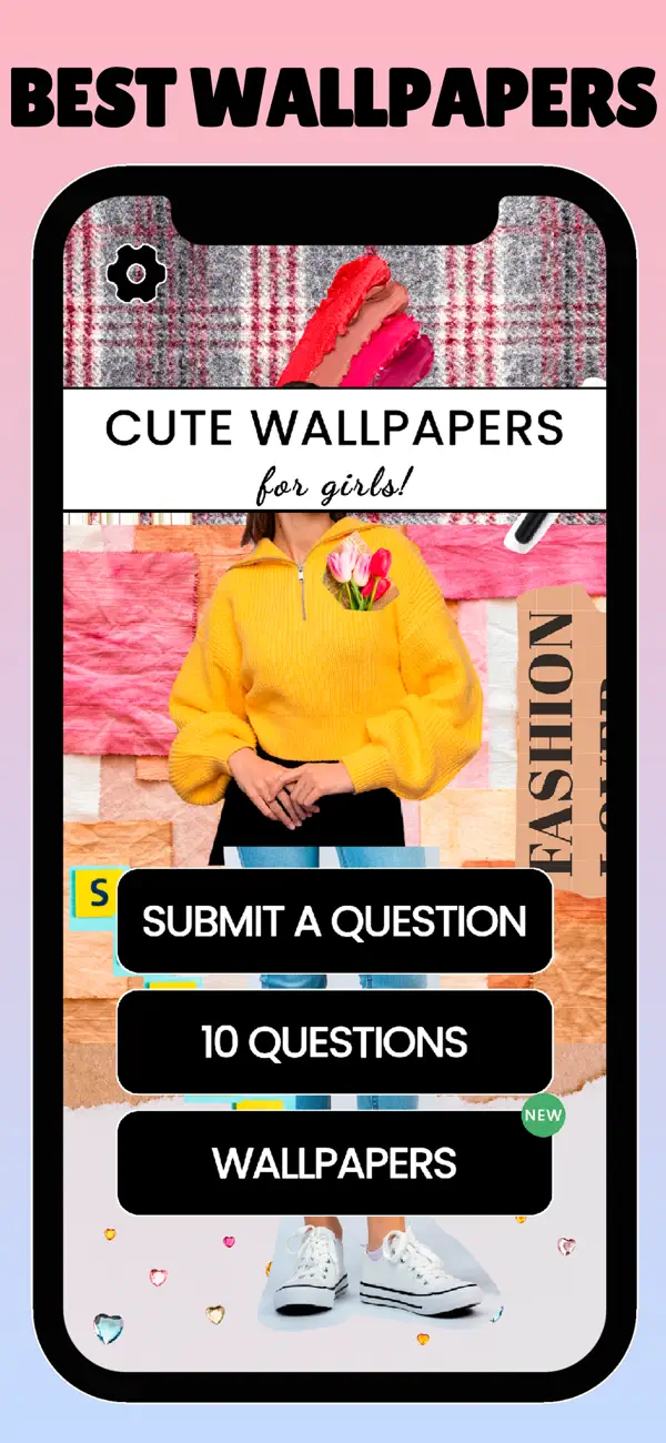 Screenshot #1 pour Girly wallpapers 4K HD