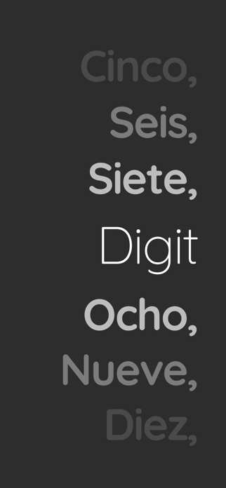 Digit - Learn Spanish Numbers Screenshot 6 of 6