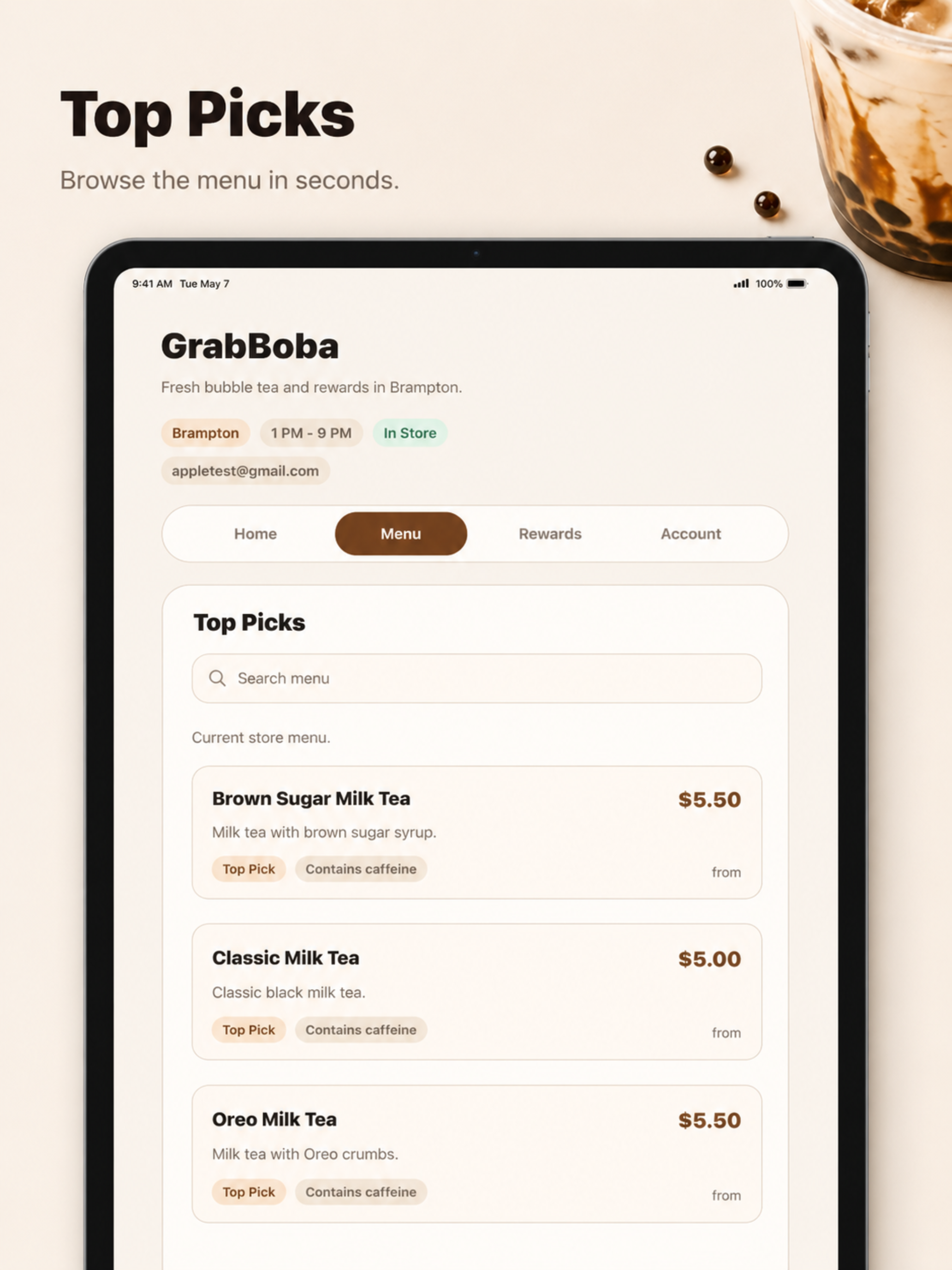 GrabBoba screenshot 7