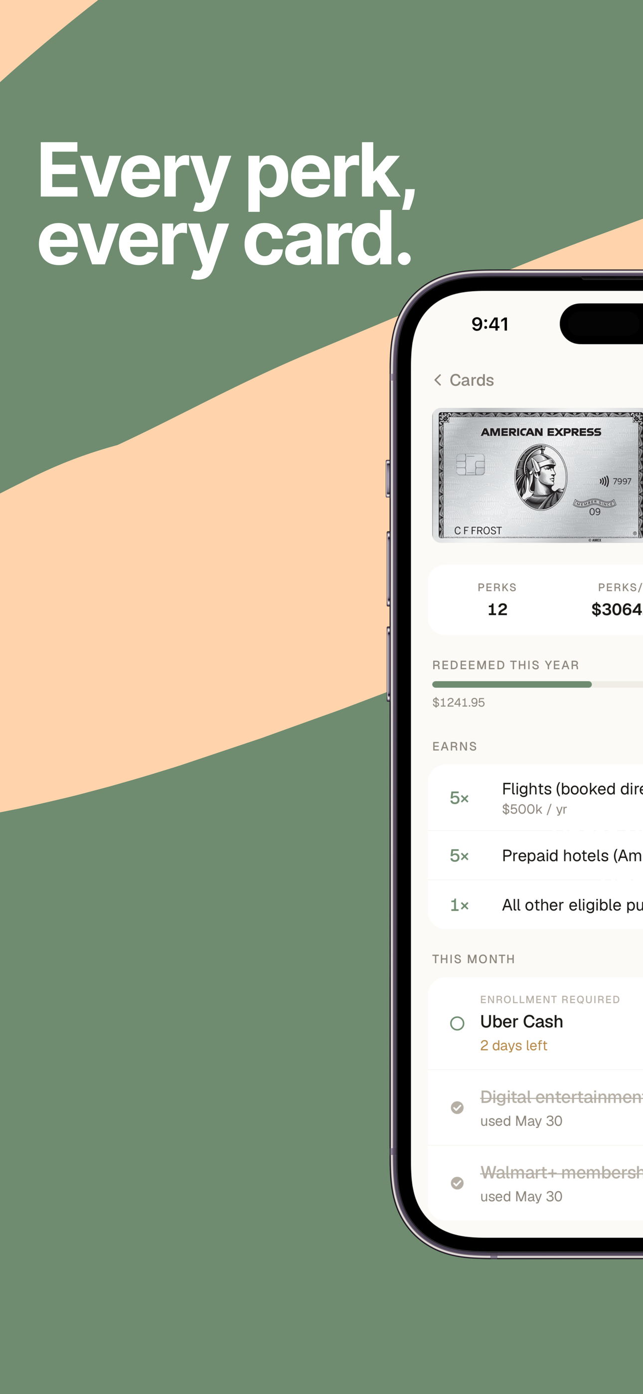 Perks: Credit Card Perks screenshot 5