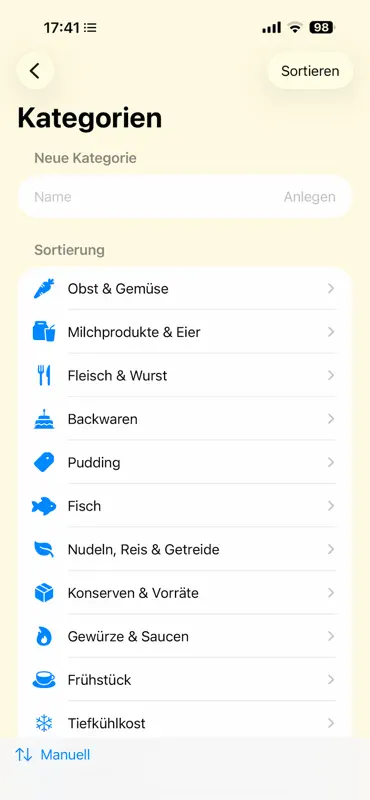 HB-Einkaufsliste screenshot 9 of 10