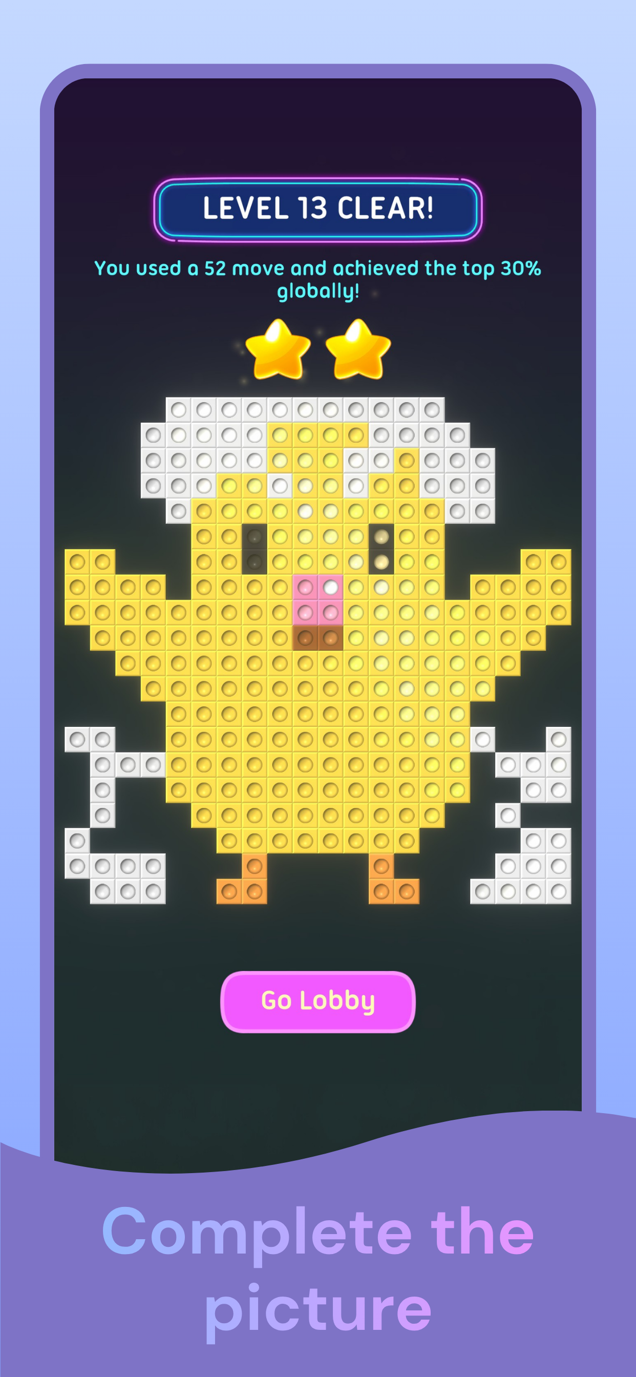 Floodlet: Bubble Pop Coloring screenshot 3