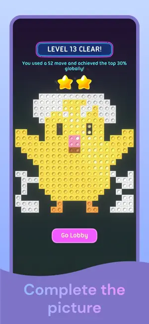 Floodlet: Bubble Pop Coloring screenshot 2