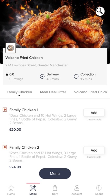 Volcano Fried Chicken