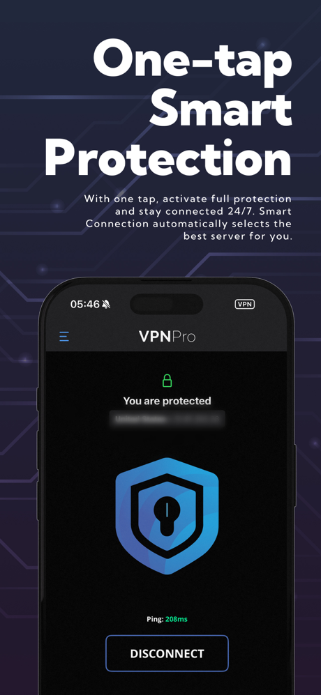 VPN Pro وكيل سريع وآمن screenshot 2