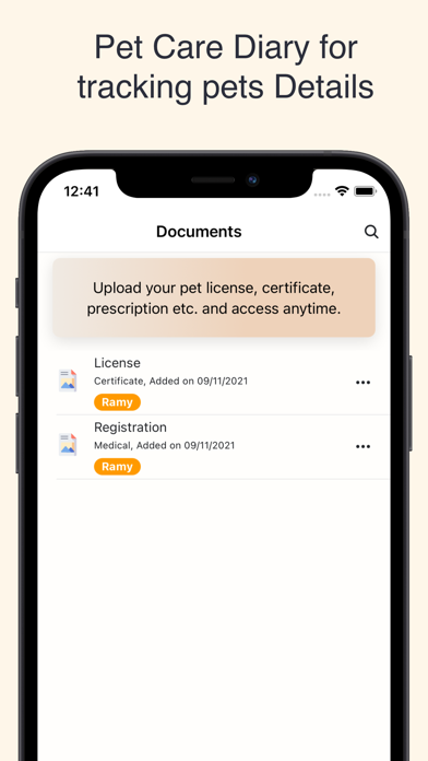 Dog, Cat Tracker - PetNoter Screenshot