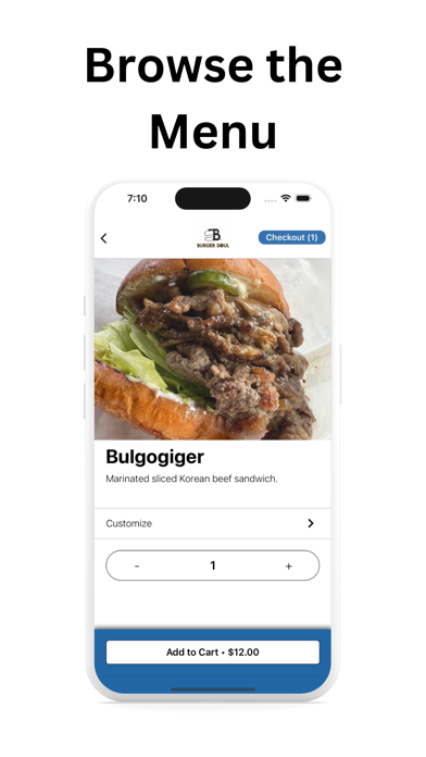 Burger Seoul iPhone screenshot 2 - Food & Drink app