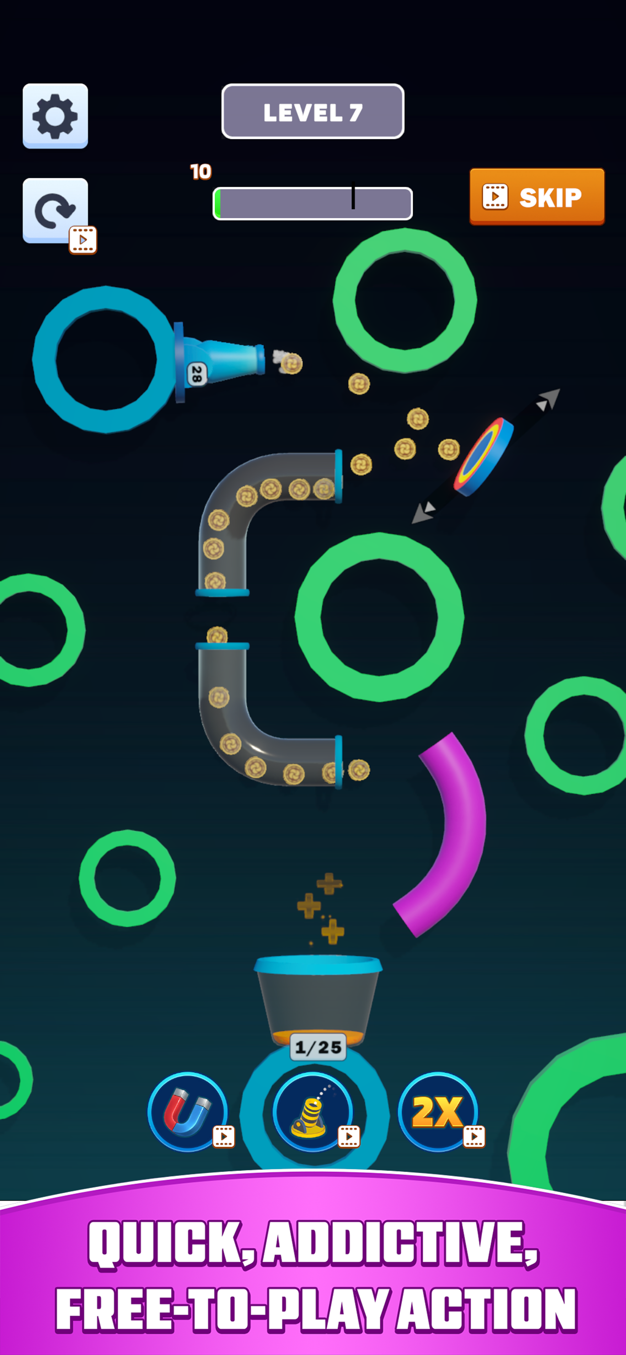 Ball Bounce Shooter 3D