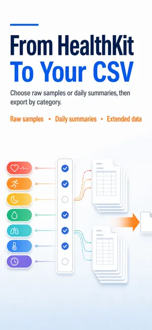 HealthExport Local screenshot 2