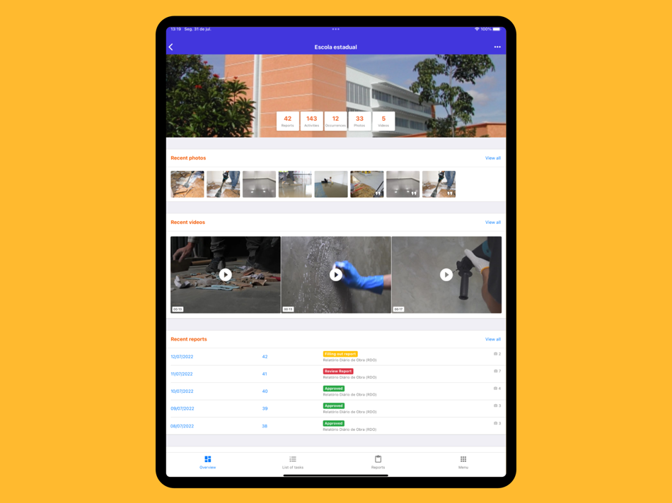 #2. Daily Report App (iOS) 由: Tiago Oliveira