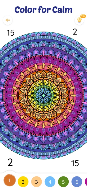 Color Aura: Paint by Number screenshot 3