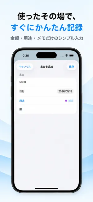やりくり家計簿 screenshot 3
