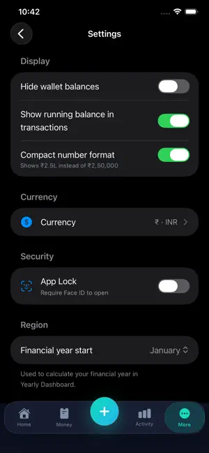 My Expense Tracker Plus screenshot 4