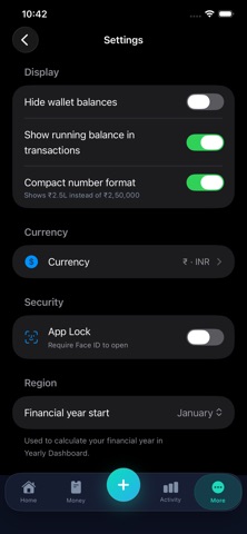 My Expense Tracker Plus screenshot