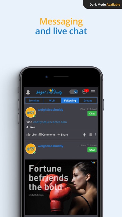 Weightlossbuddy-Be Accountable Screenshot