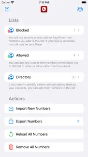 begone: spam call blocker iphone screenshot 1