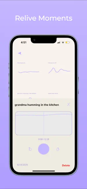 wavelet: audio journal screenshot 3