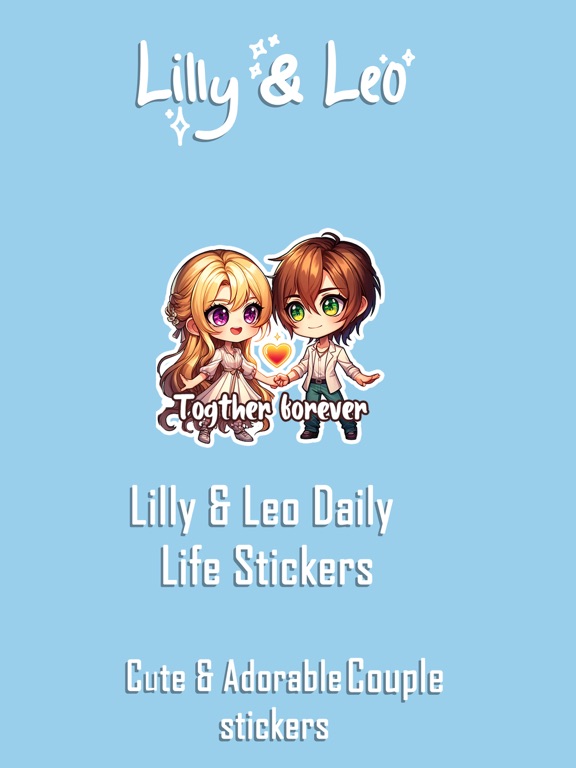 Screenshot #4 pour Lilly & Leo | Couple Stickers