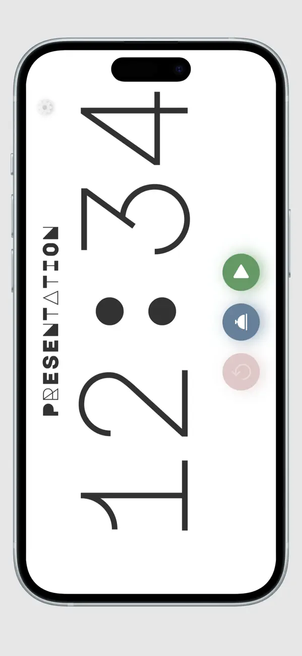 #5. CueBell: Presentation Timer (iOS) di: Toru Kano