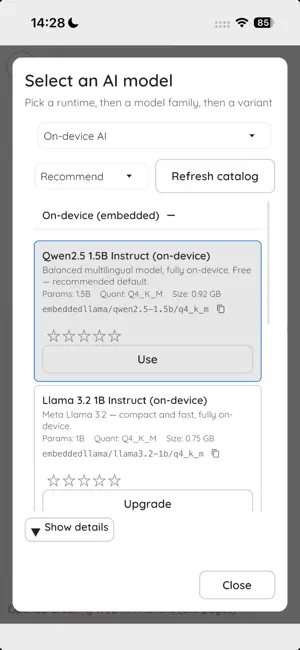 AI PDF Reader: On-Device screenshot 4