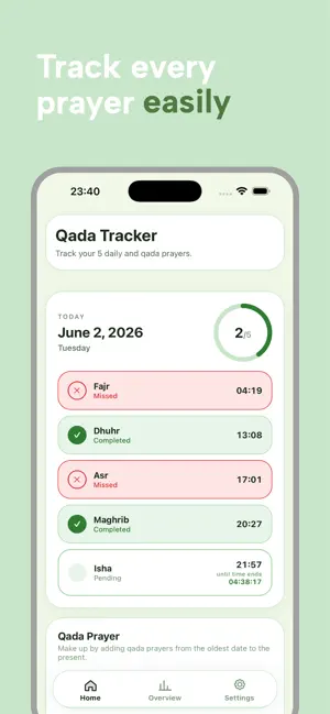 Qada Tracker - Likapa screenshot 2