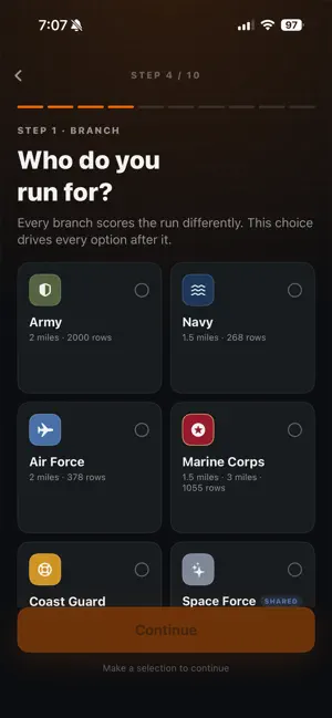 PT Pacer:Military Run Training screenshot 1