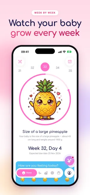 Baby Novum: Pregnancy Tracker screenshot 1
