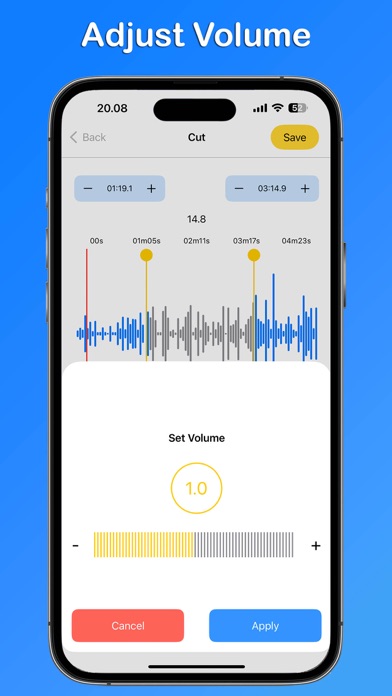 MP3 Cutter - Trimmer Screenshot