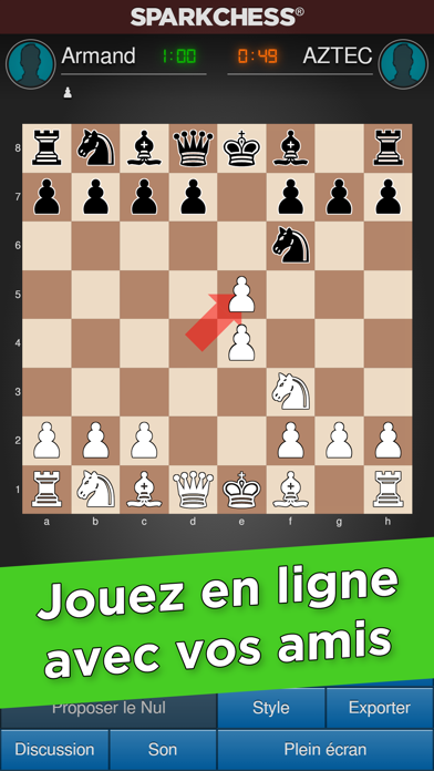 Screenshot #3 pour SparkChess Lite