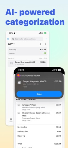 Kuku Expense & Budget Tracker Screenshot 1 of 6