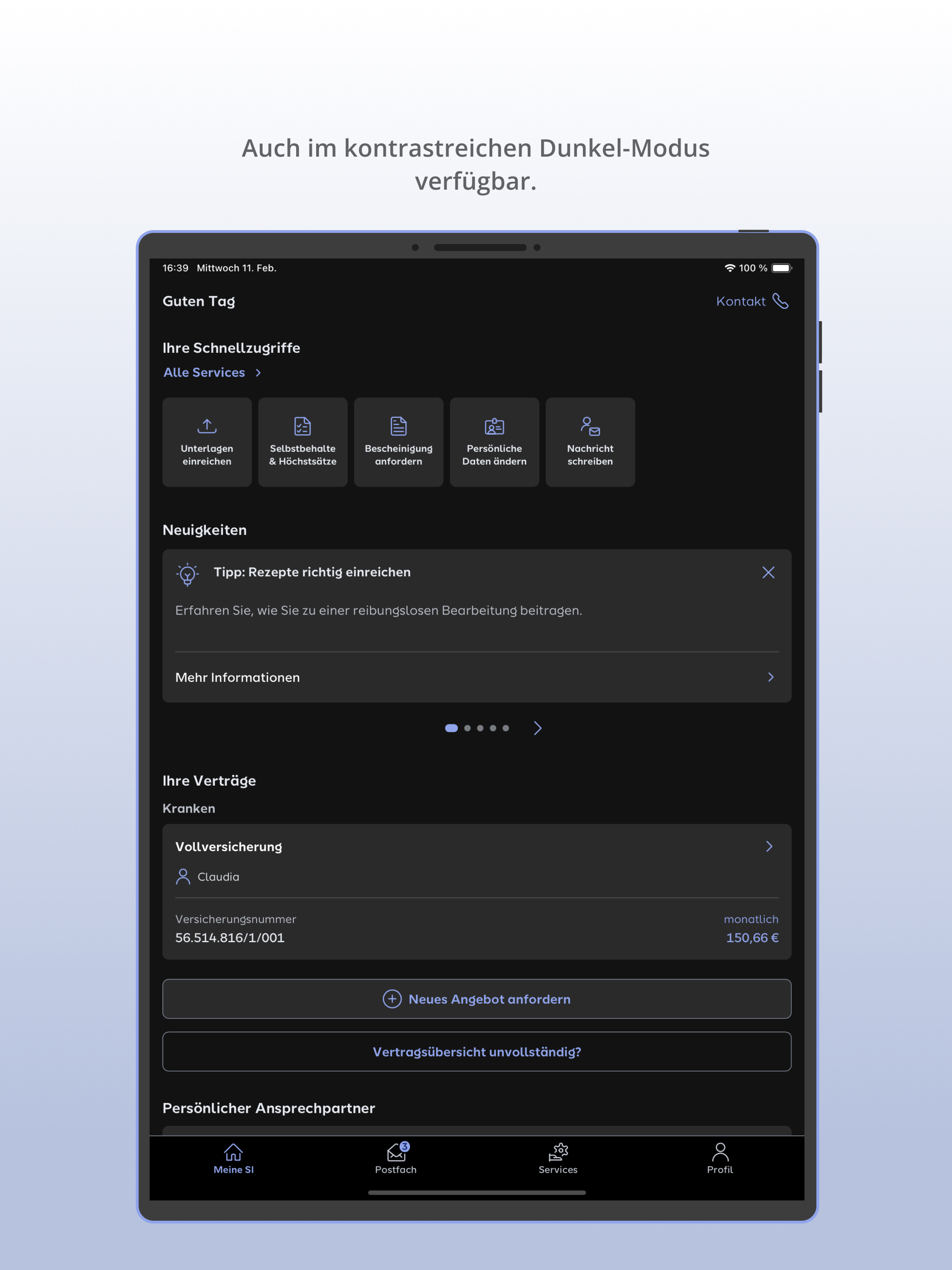 Meine SI Mobile screenshot 10