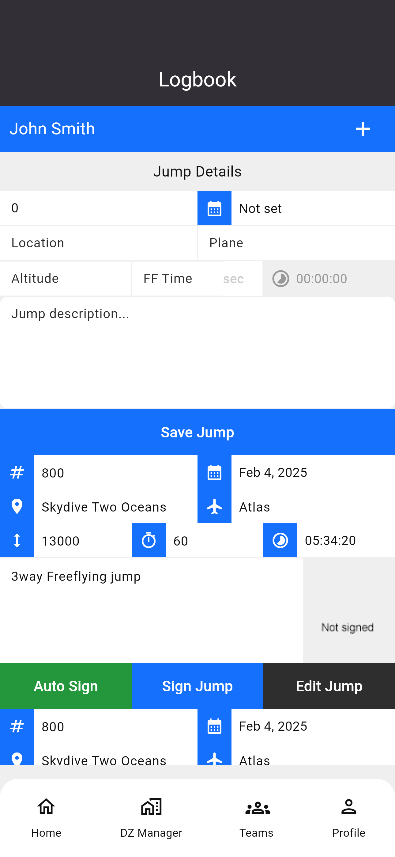 Jump Master App screenshot 5