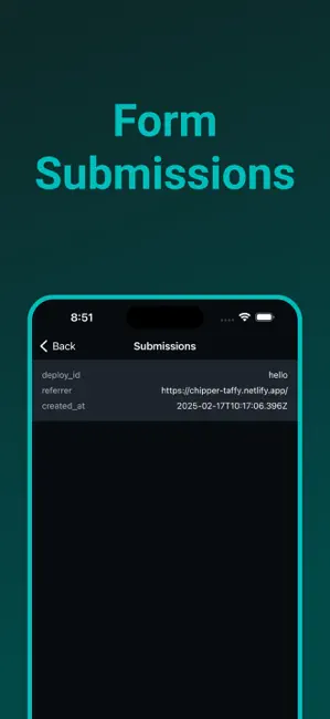 Dashify for Netlify.com iPhone screenshot 5