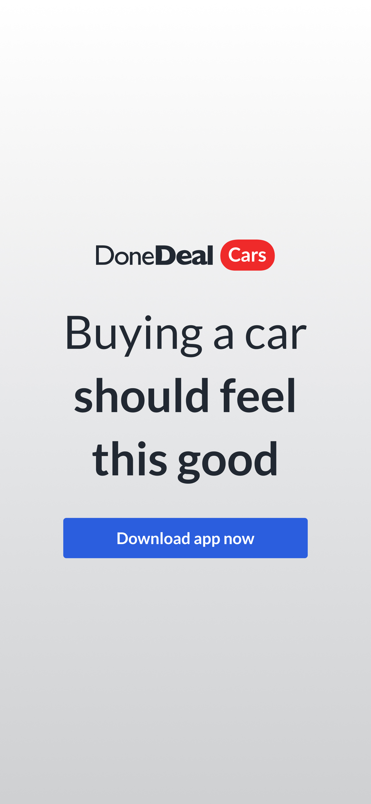 DoneDeal: Cars For Sale