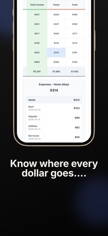 MoneyTrack, Expense Manager Screenshot 6 of 7