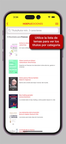 Catálogo Hoepli iPhone screenshot