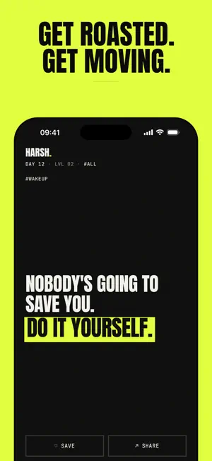 Harsh: Rude Motivation screenshot 1