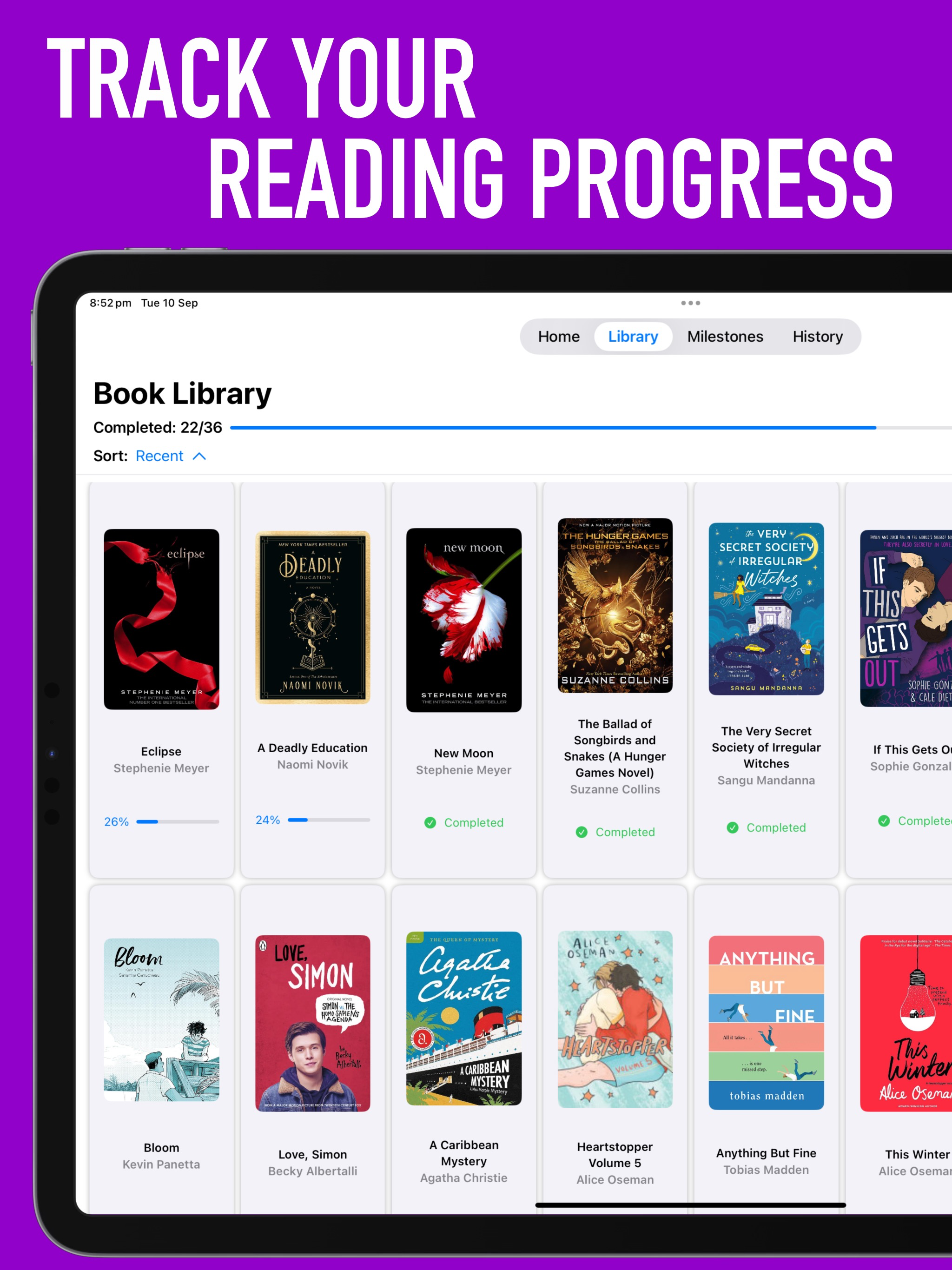 Book End: Reading Tracker
