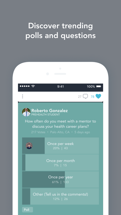 MiMentor iPhone screenshot 5 - Social Networking app