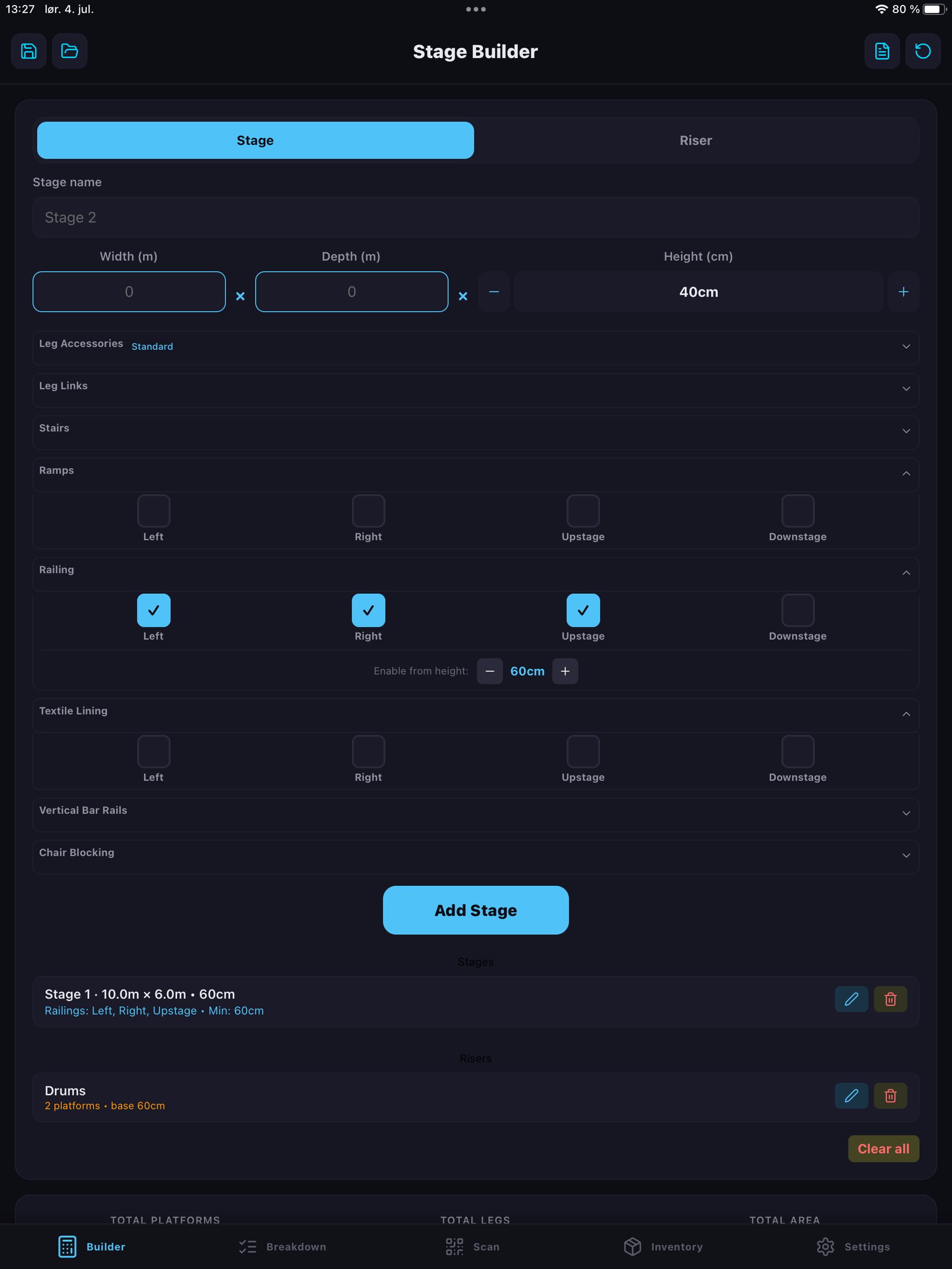 Stage Builder X screenshot 11