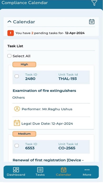 App screenshot