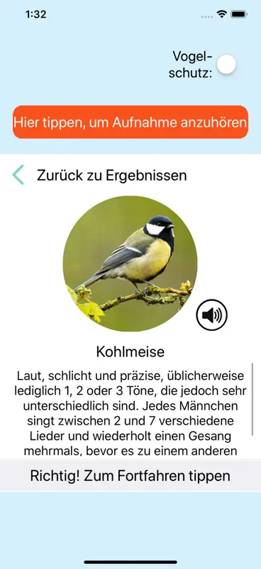 Zwitschomat - Vogelerkennung screenshot 2 of 8