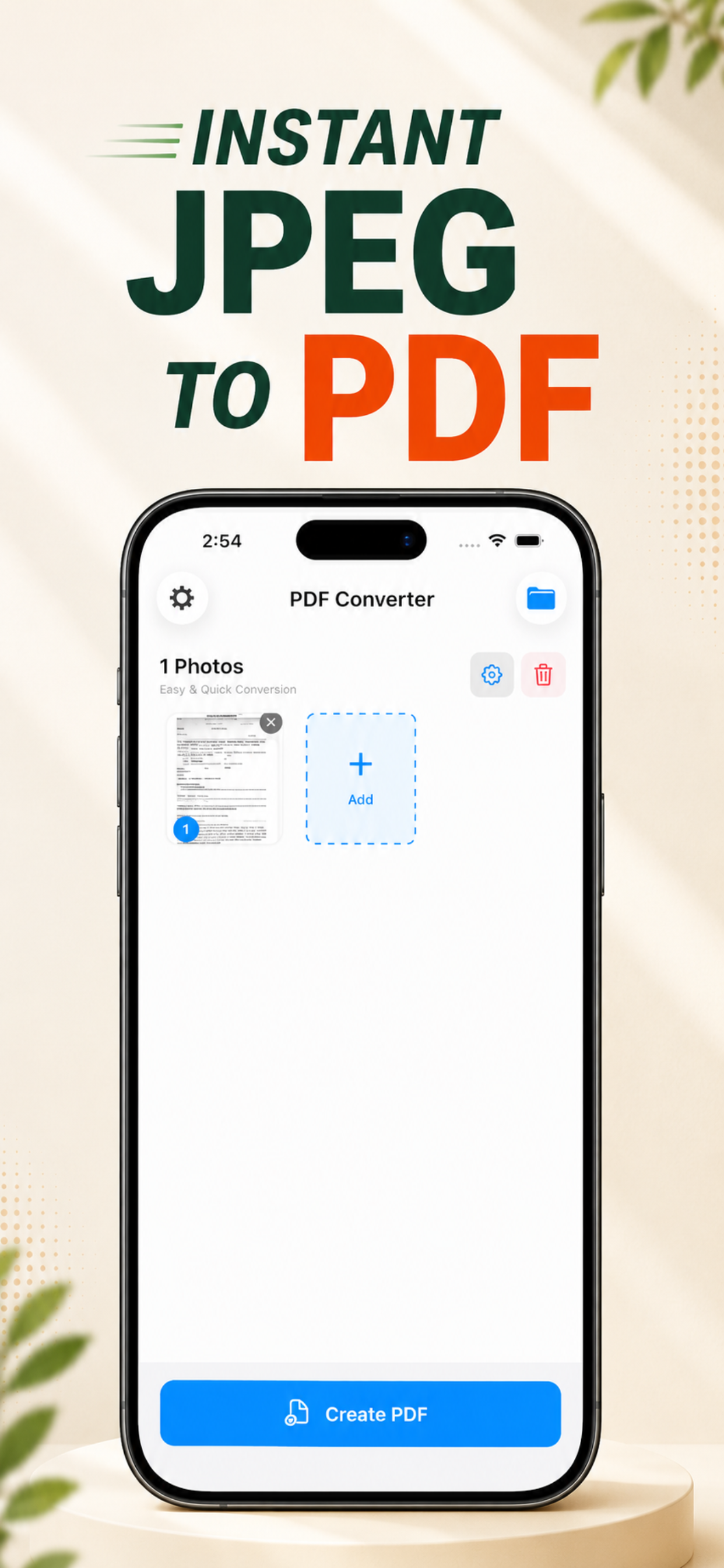 JPEG to PDF Converter: Instant screenshot 5