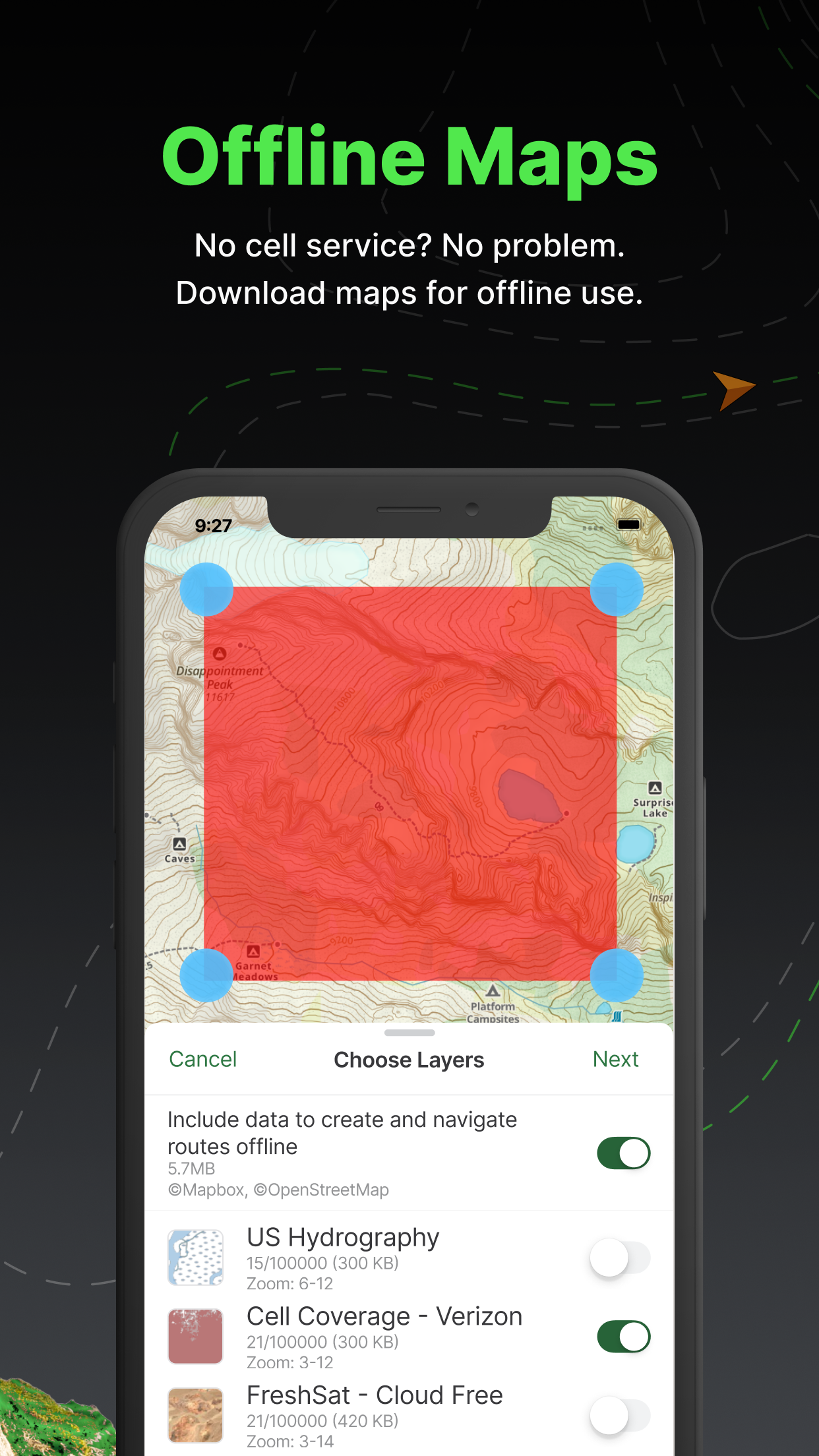 Gaia GPS: Mobile Trail Maps screenshot 2