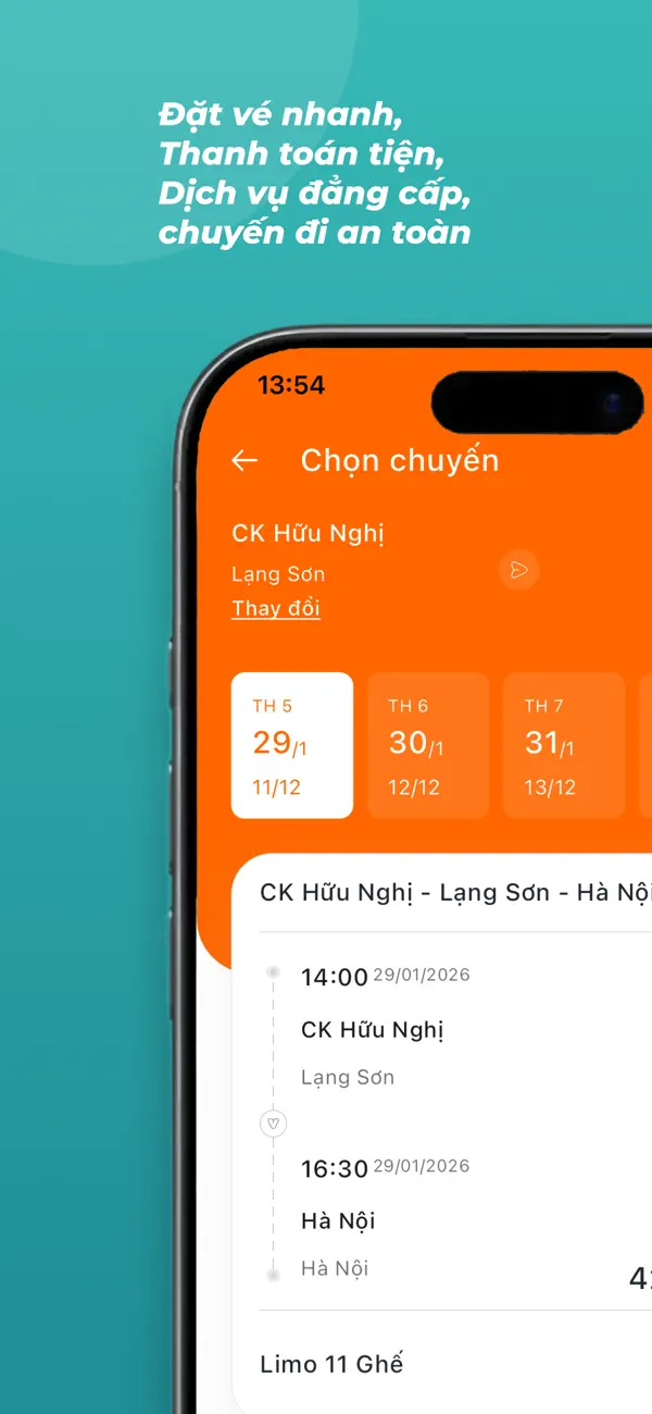 Screenshot #2 pour HỮU NGHỊ EXPRESS
