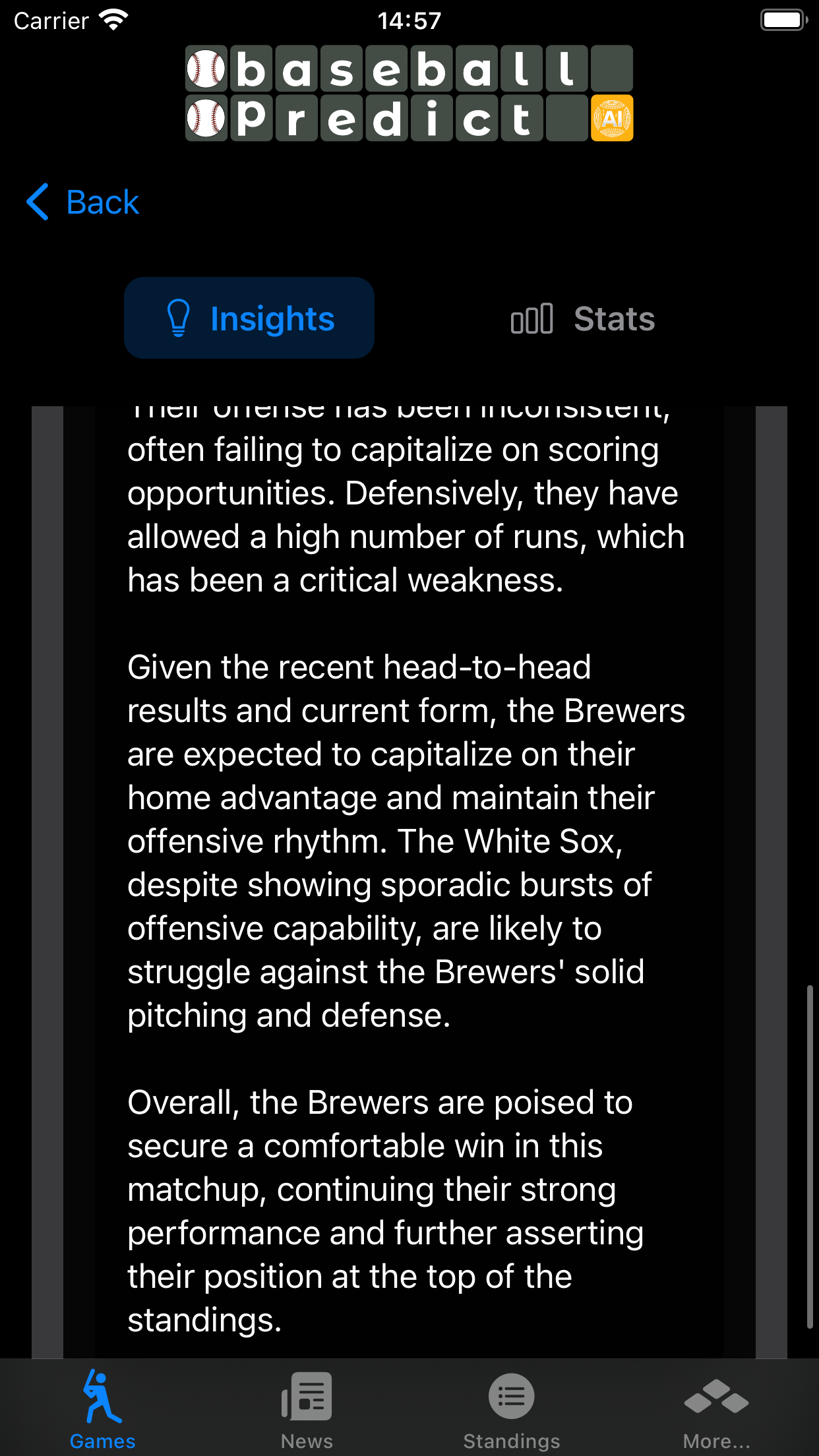 BaseballPredicts: Tips & Picks