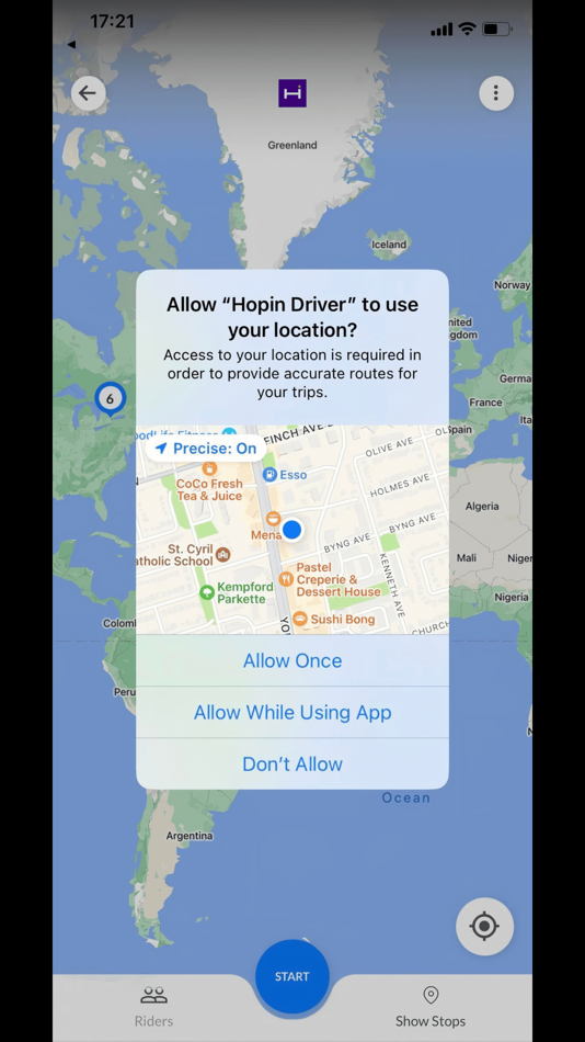 #1. Hop In Driver App (iOS) 由: Hop In Technologies