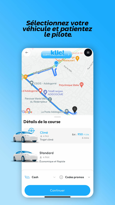 BKG Speed: Taxi & Livraison Screenshot 2 - AppWisp.com BKG Speed: Taxi & Livraison Screenshot 2 - AppWisp.com