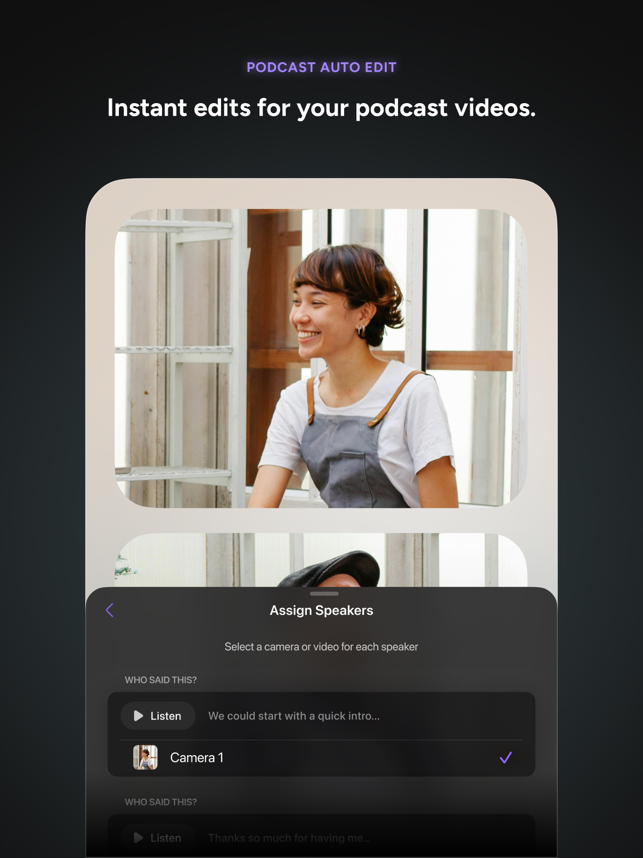 ‎Detail: AI Video Editor Screenshot