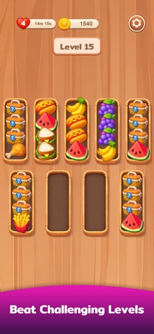 Restaurant Food Stack Sorter Screenshot 1 of 5